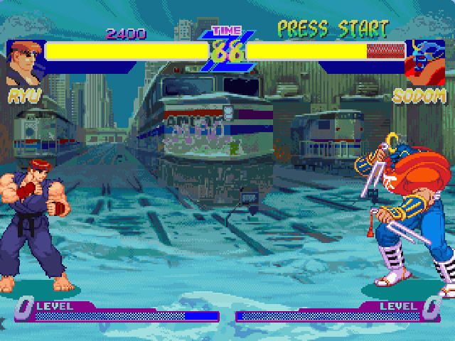Street Fighter Alpha Warriors' Dreams screenshot 5 for Playstation